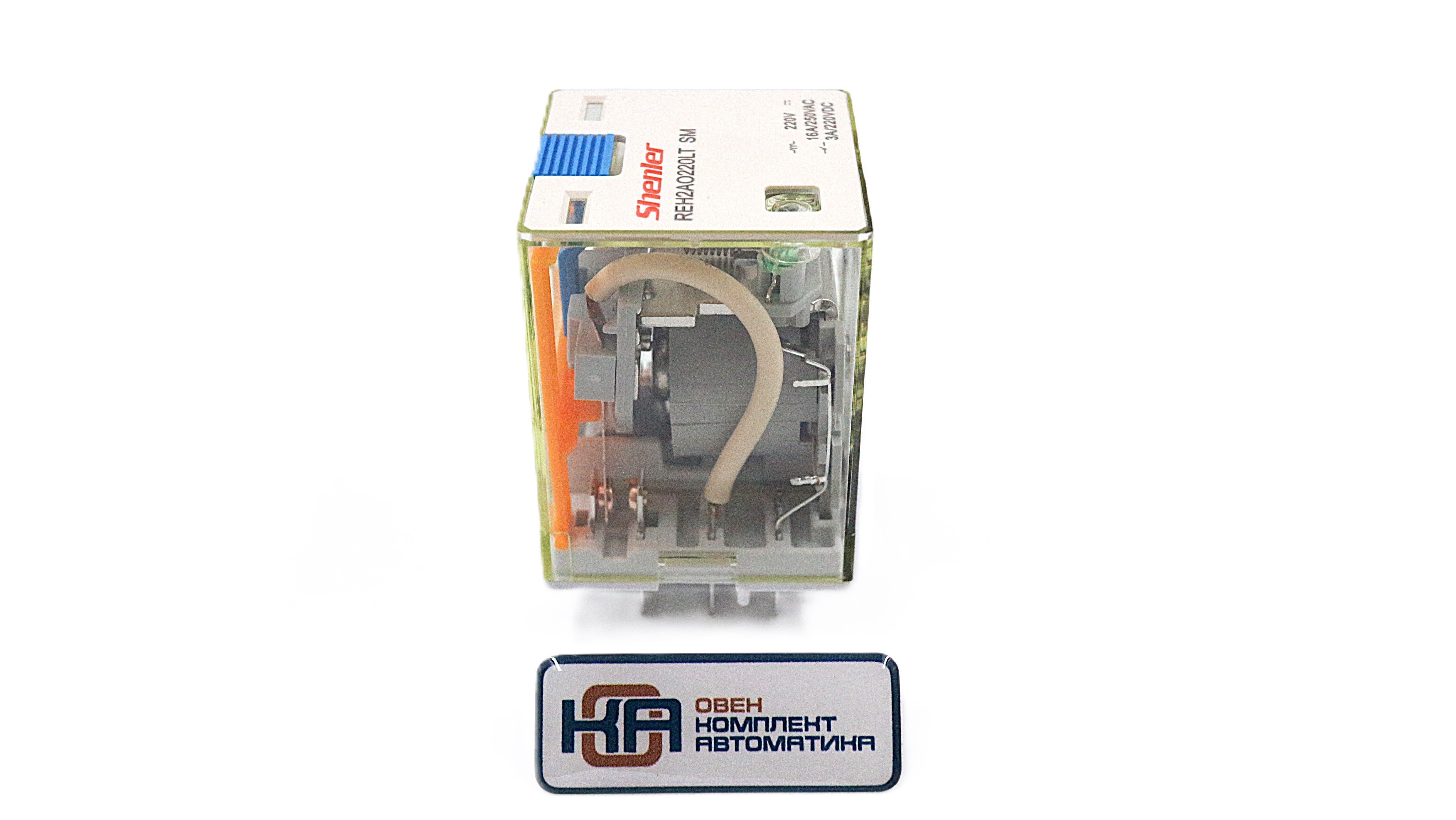 Силовое реле Shenler REH2AO220LTSM 2NO 16A 220VDC