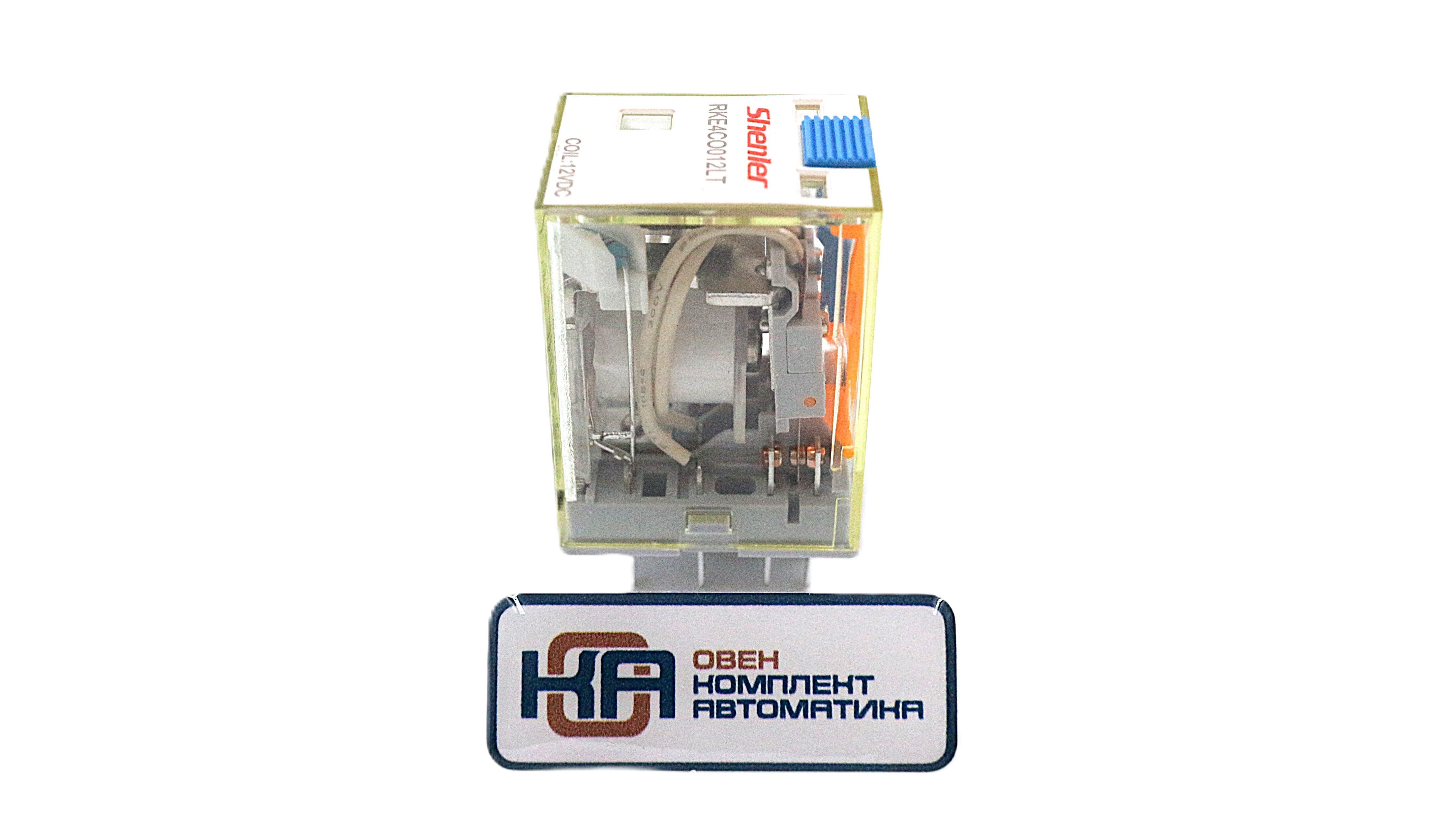 Промежуточное реле Shenler RKE4CO012LT 4CO 5A 12VDC