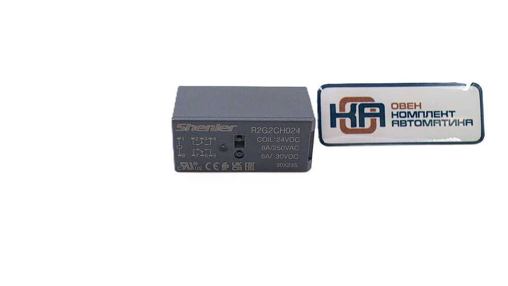 Силовое реле Shenler R2G2CH024 2CO 8A 24VDC