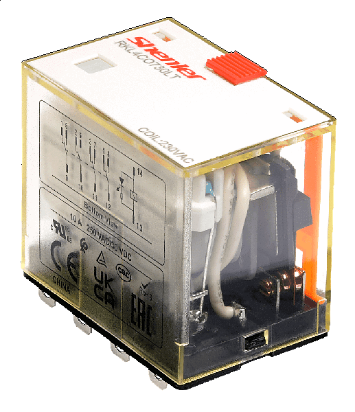 Силовое реле Shenler RKL4CO730LT 4CO 10A 230VAC